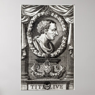 Poster Titus Livius conhecido como Livy