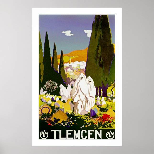 Póster Tlemcen Argélia (Frente)