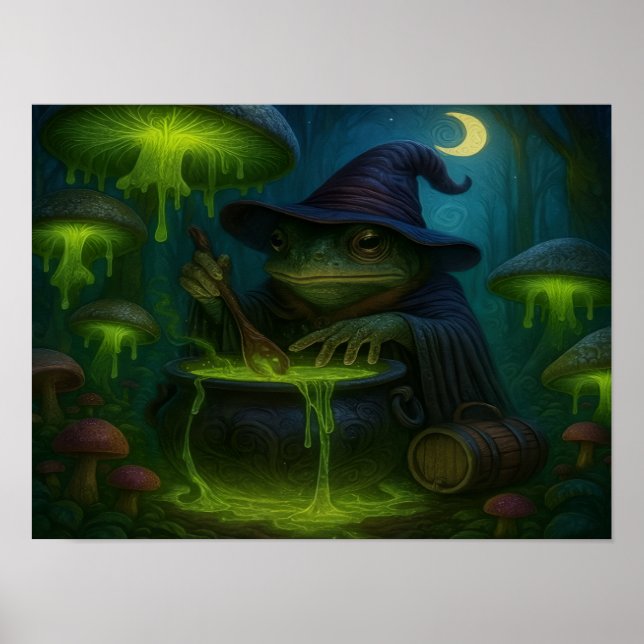 Poster Toad Brew (Frente)