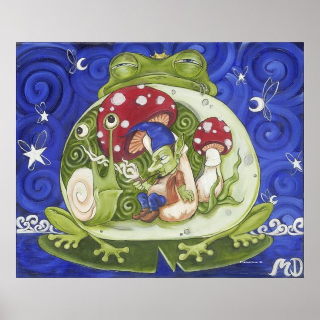 Póster Toad King (Frente)