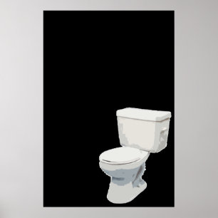 Póster Toalete