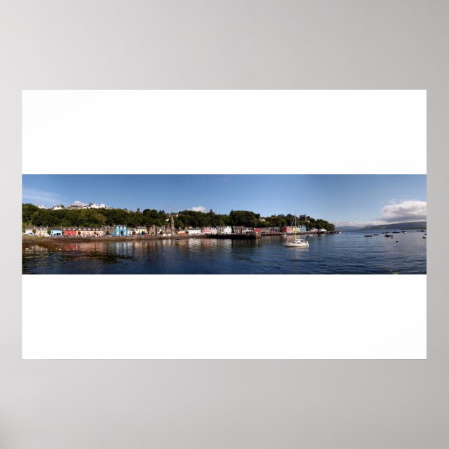 Póster Tobermory, Escócia (Frente)