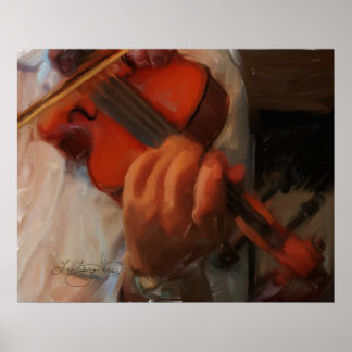 Póster Tocado pela Mão do Mestre