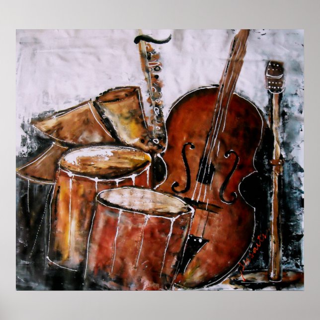 PÓSTER TODA ESSA JAZZ (Frente)