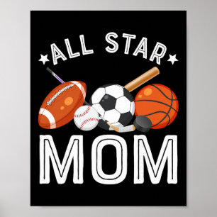 Poster Toda Estrela Mãe Do Menino Do Aniversário Sketll F