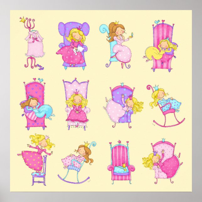 Poster Toda garota é uma princesa (Frente)