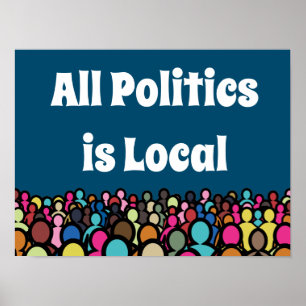 Poster Toda Política é Local 2024