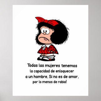Poster Todas las mujeres e Mafalda