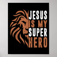 Toddler Jesus É Meu Super Herói Cristão Deus Filho