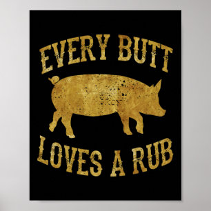 Poster Todo Bumbum Adora Um Churrasco Incrível De Carne F