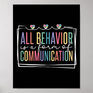Poster Todo Comportamento É Uma Forma De Comunicação