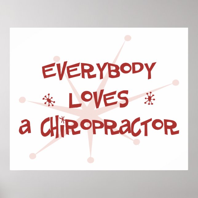 Poster Todo Mundo Adora Um Chiropractor (Frente)