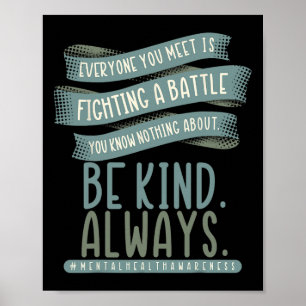 Poster Todo Mundo Que Você Conhece Está Combatendo Uma Cu