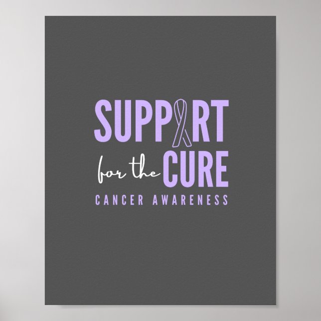 Poster todo o conhecimento do cancer.support.cure. IMPRES (Frente)