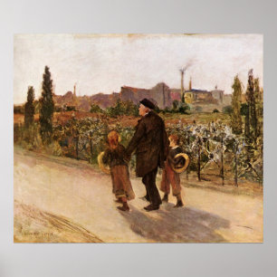 Poster Todo o dia de almas por Jules Bastien-Lepage