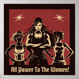 Poster Todo o Poder às Mulheres