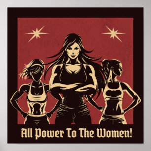 Poster Todo o Poder às Mulheres