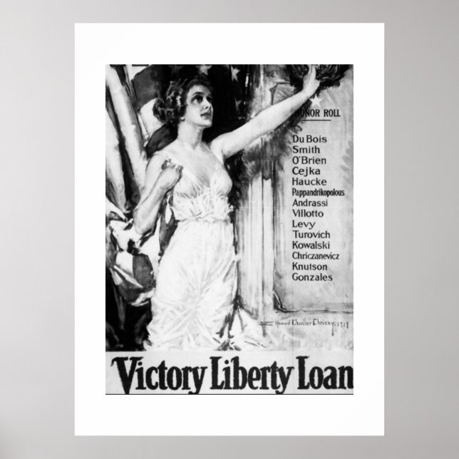 Póster Todos Americanos! Empréstimo de Vitória e Liberdad (Frente)