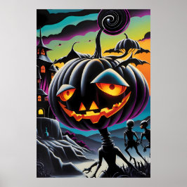 Poster Todos Aplaudam a Pumpkin-Thing - Ken Gage Art
