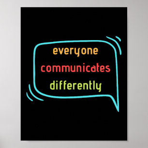 Poster Todos Comunicam Diferentemente Clique