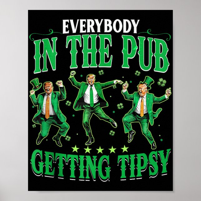 Poster Todos Na Pub Ficando Engraçados (Frente)