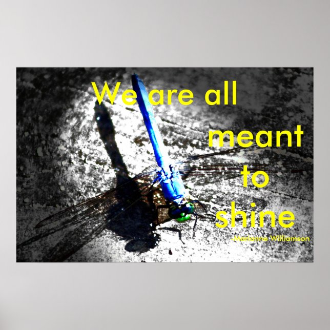 Póster Todos nós devemos brilhar (Frente)