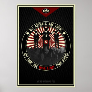 Poster Todos Os Animais São Iguais