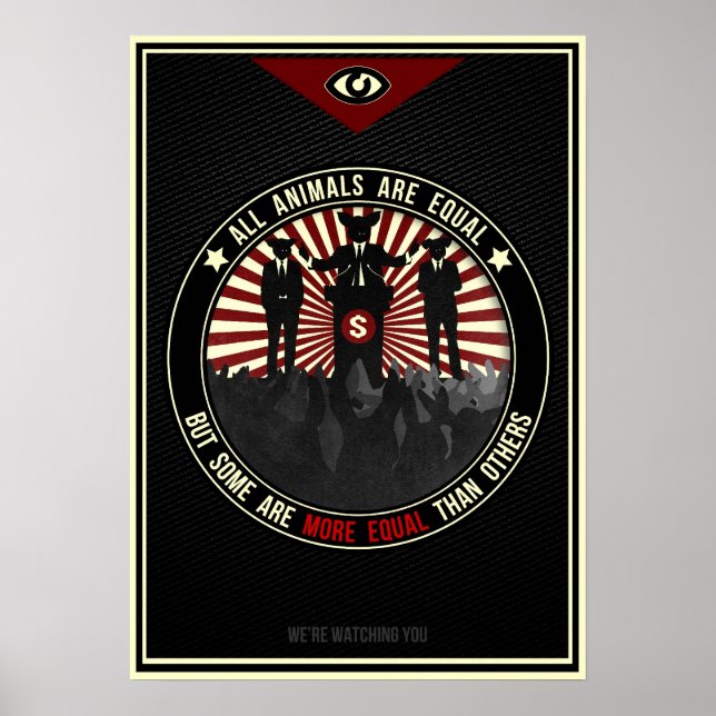 Poster Todos Os Animais São Iguais (Frente)