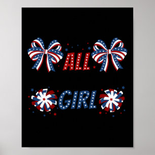 Poster Todos os Arcos de Coquette American Girl 4 de julh