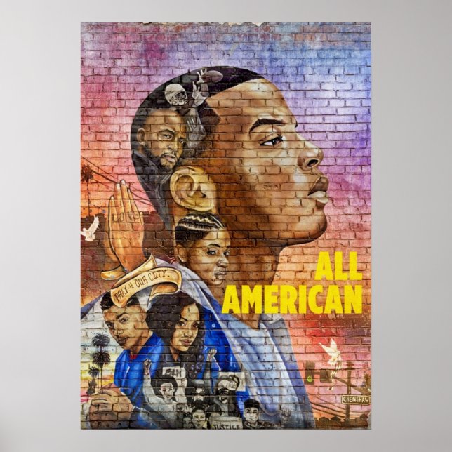 Poster Todos os cadernos de futebol americano (Frente)