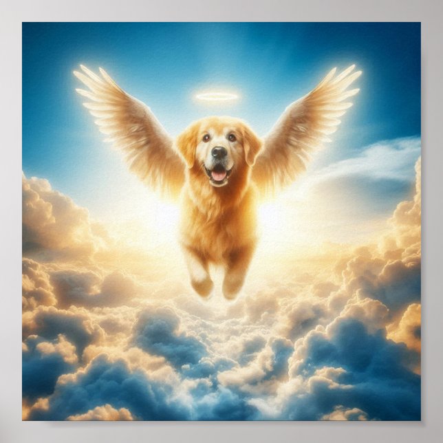 Poster Todos os cães vão para o céu (Frente)