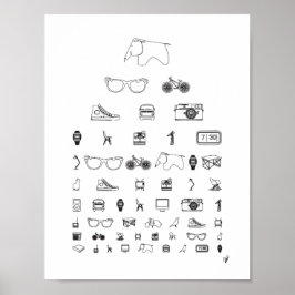 Póster Todos os dias - branco