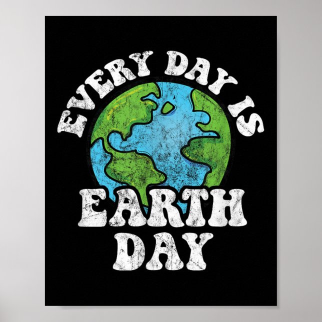 Poster Todos Os Dias É O Dia Da Terra (Frente)