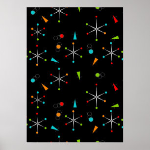Poster Todos os Estrelas Modernos do Século médio
