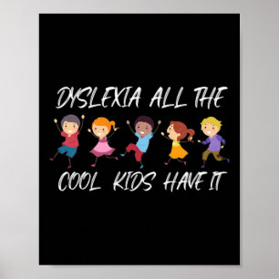 Poster Todos os garotos fixes têm consciência da dislexia