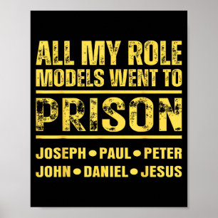 Poster Todos os meus ídolos foram para a prisão