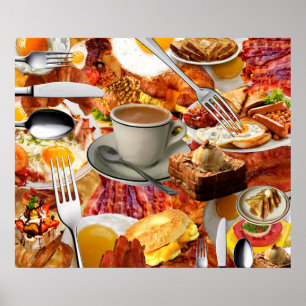 POSTER TODOS PODEM COMER CAFÉ DA MANHÃ