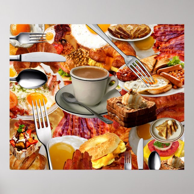 POSTER TODOS PODEM COMER O CAFÉ DA MANHÃ (Frente)