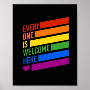 Poster Todos são bem-vindos aqui