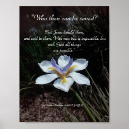 Póster Todos são possíveis com Deus