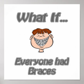 Poster todos tinham aparelho