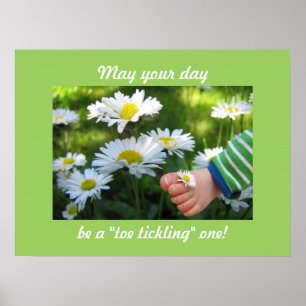 Poster Toe Tickling