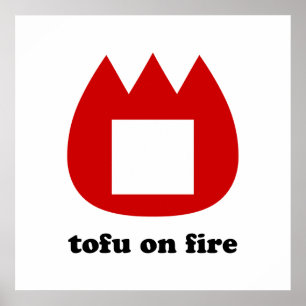 Poster 📛 tofu em chamas