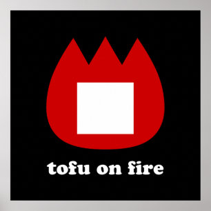 Poster 📛 tofu em chamas