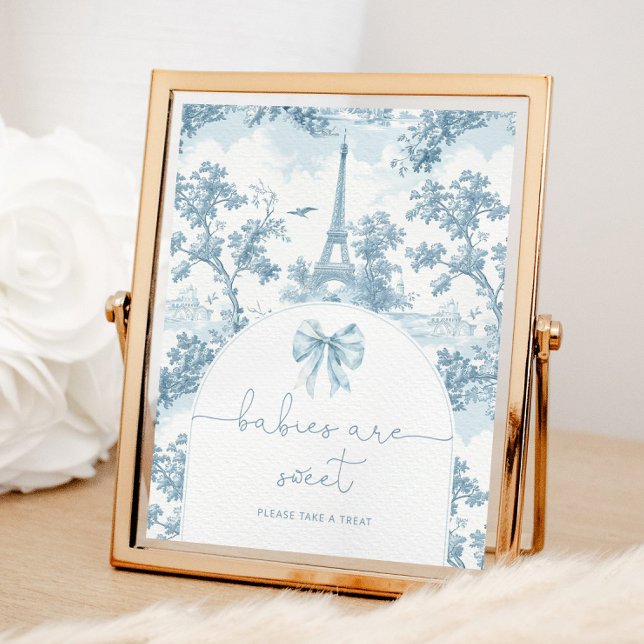 Poster Toile de Jouy, Arcos franceses são doces (Criador carregado)