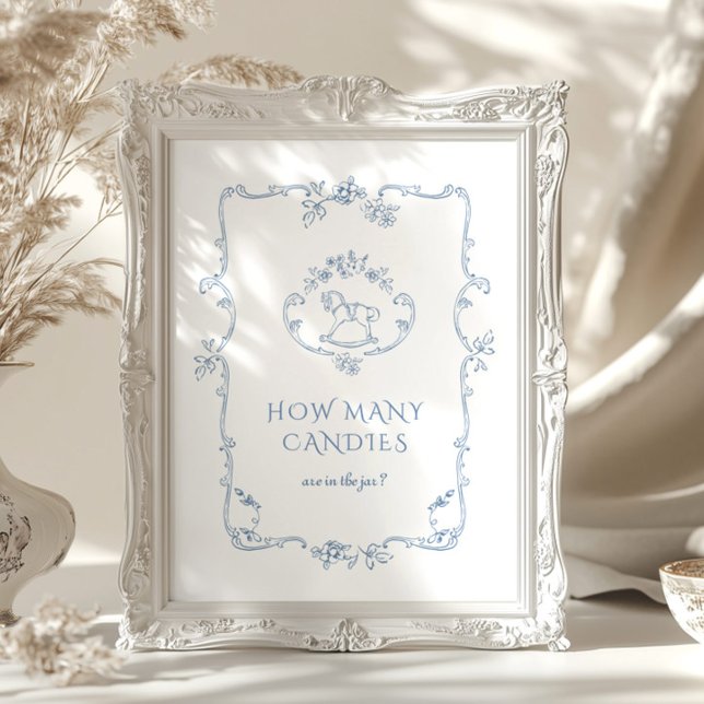 Poster Toile Vintage Chinoiserie Quantas canetas (Criador carregado)