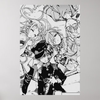 Poster Toilet Bound Hanako Manga Art