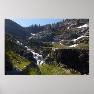 Poster Tokopah Falls I no Parque Nacional Sequoia