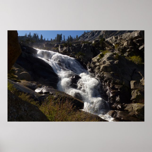 Poster Tokopah Falls II no Parque Nacional de Sequoia (Frente)