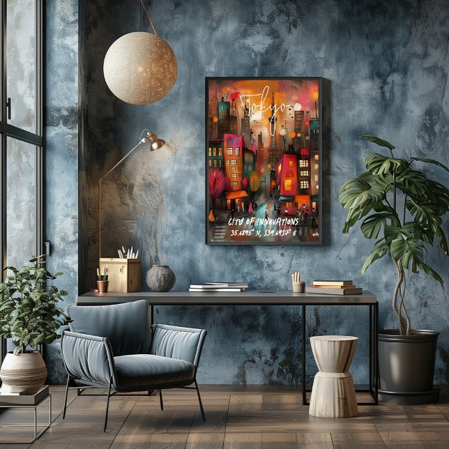 Póster Tokyo: Futuro e Innovación (Criador carregado)